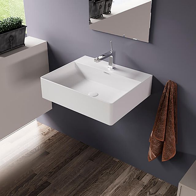 Azulejera Cerámica Cordobesa S.L. lavabo de porcelana suspendido sil