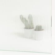 Azulejera Cerámica Cordobesa S.L. mamparas de ducha de hoja fija a medida one vidrio texturizado lineal