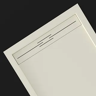Azulejera Cerámica Cordobesa S.L. plato de ducha carga mineral luxe para el baño rejilla lacada