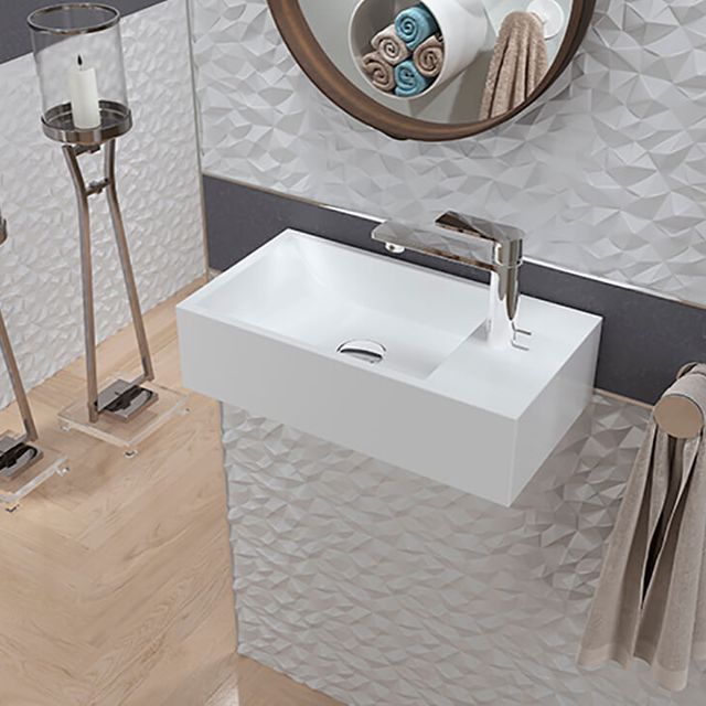 Azulejera Cerámica Cordobesa S.L. lavabo de porcelana suspendido numer v04