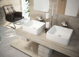 Azulejera Cerámica Cordobesa S.L. lavabo de porcelana extra fino anubis