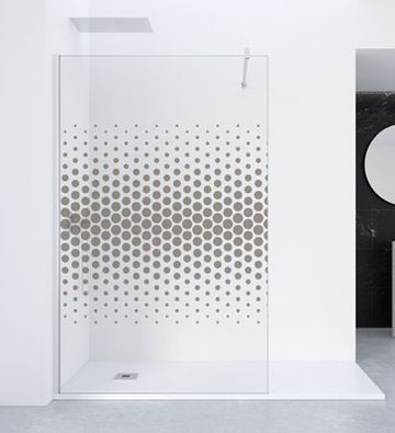 Azulejera Cerámica Cordobesa S.L. mamparas de ducha y baño con decoración imagik forever