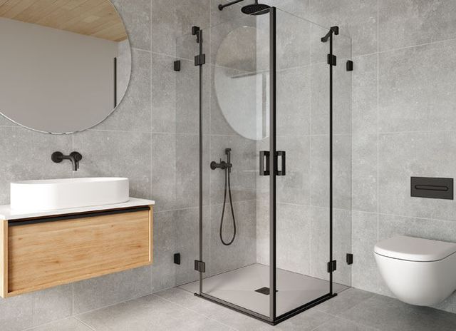 Azulejera Cerámica Cordobesa S.L. mamparas de ducha y baño abatibles plegables a medida GLAM