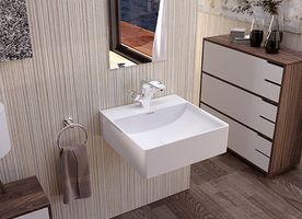 Azulejera Cerámica Cordobesa S.L. lavabo de porcelana suspendido eume