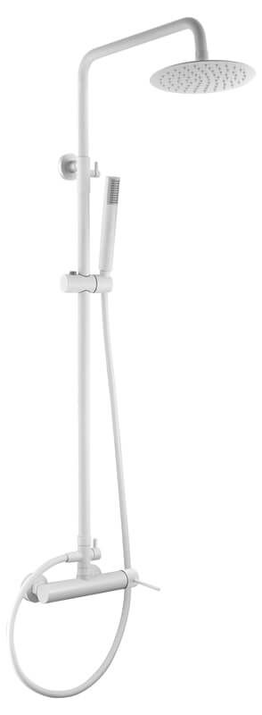 Azulejera Cerámica Cordobesa S.L. conjunto de grifería monomando para ducha serie Milos Stick