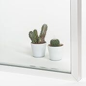 Azulejera Cerámica Cordobesa S.L. mamparas de ducha de hoja fija a medida nordic perfil plata alto brillo