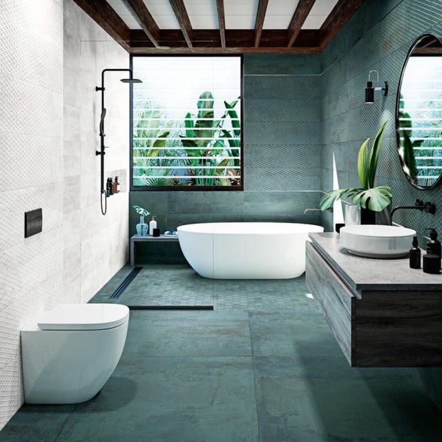 Azulejera Cerámica Cordobesa S.L. porcelanico efecto metal serie metallic (aparici)