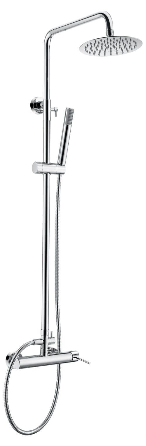 Azulejera Cerámica Cordobesa S.L. conjunto de grifería monomando para ducha serie Milos stick