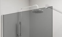 Azulejera Cerámica Cordobesa S.L. mamparas de ducha y baño abatibles a medida GALLERY cristal gris humo