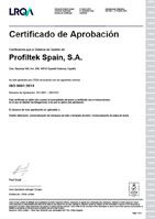 Azulejera Cerámica Cordobesa S.L. ISO 9001:2015 Sistema de gestión de la calidad