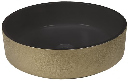 Azulejera Cerámica Cordobesa S.L. lavabos de cerámica Glam Black & Gold