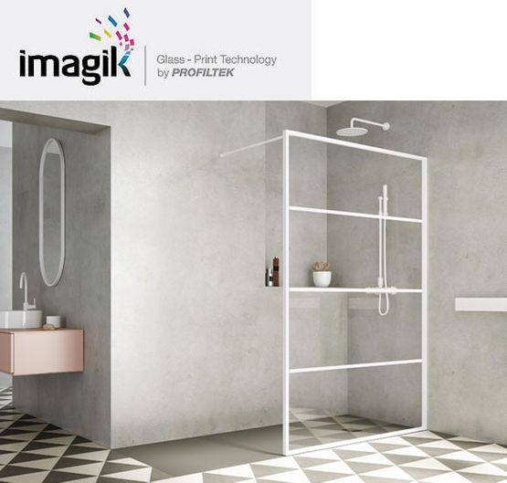 Azulejera Cerámica Cordobesa S.L. mamparas de ducha y baño con decoración imagik