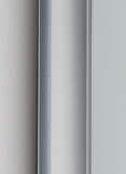Azulejera Cerámica Cordobesa S.L. mampara de ducha plegable a medida DUNA perfil plata alto brillo