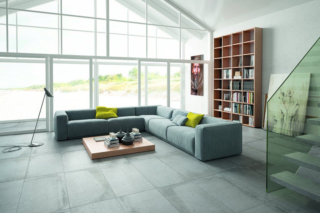 Azulejera Cerámica Cordobesa S.L. porcelánico efecto cemento serie build (aparici)