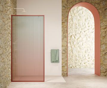 Azulejera Cerámica Cordobesa S.L. mamparas de ducha y baño con decoración imagik IMPRESION TEXTURIZADOS