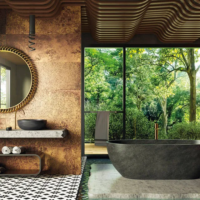 Azulejera Cerámica Cordobesa S.L. porcelánico serie CORTEN (aparici)