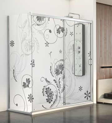Azulejera Cerámica Cordobesa S.L. mamparas de ducha y baño con decoración imagik clasik