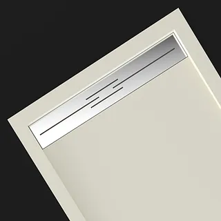 Azulejera Cerámica Cordobesa S.L. plato de ducha carga mineral luxe para el baño rejilla standar