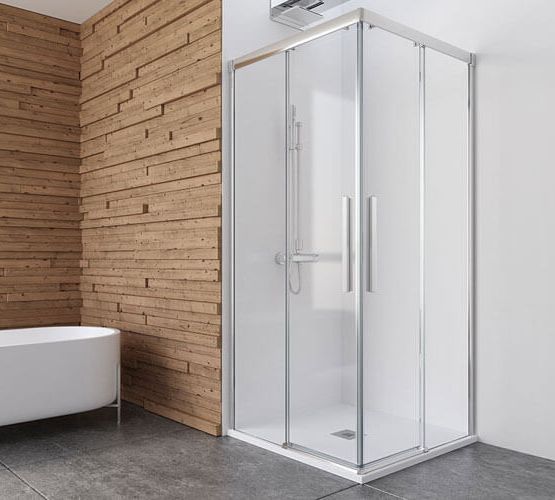 Azulejera Cerámica Cordobesa S.L. mampara de ducha y baño de hojas correderas WIND