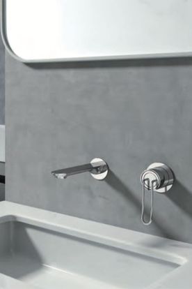 Azulejera Cerámica Cordobesa S.L. grifería monomando para baño y ducha redondo serie Belice