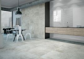 Azulejera Cerámica Cordobesa S.L. porcelánico efecto cemento serie tempo (grespania)