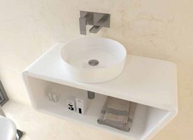 Azulejera Cerámica Cordobesa S.L. lavabo de porcelana extra fino osiris brillo