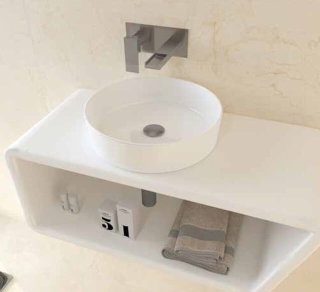 Azulejera Cerámica Cordobesa S.L. lavabo de porcelana extra fino osiris brillo