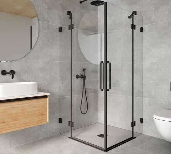 Azulejera Cerámica Cordobesa S.L. mamparas de ducha y baño abatibles plegables a medida GLAM