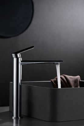 Azulejera Cerámica Cordobesa S.L. grifería monomando para baño y ducha redondo serie Ural