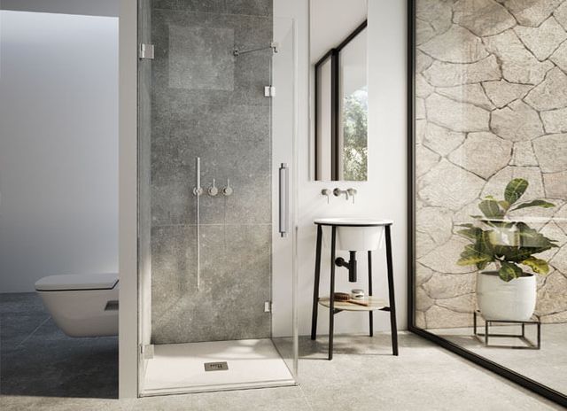 Azulejera Cerámica Cordobesa S.L. mamparas de ducha y baño abatibles plegables a medida GLAM