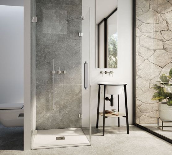 Azulejera Cerámica Cordobesa S.L. mamparas de ducha y baño abatibles plegables a medida GLAM