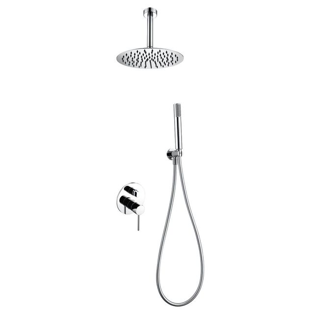 Azulejera Cerámica Cordobesa S.L. grifería monomando empotrada para ducha cuadrada serie thalos Stick