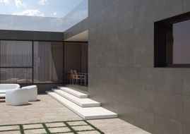 Azulejera Cerámica Cordobesa S.L. porcelánico efecto cemento serie titan ( grespania)