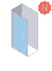 Azulejera Cerámica Cordobesa S.L. mampara de ducha y baño de hojas correderas vanity modelo VY-250
