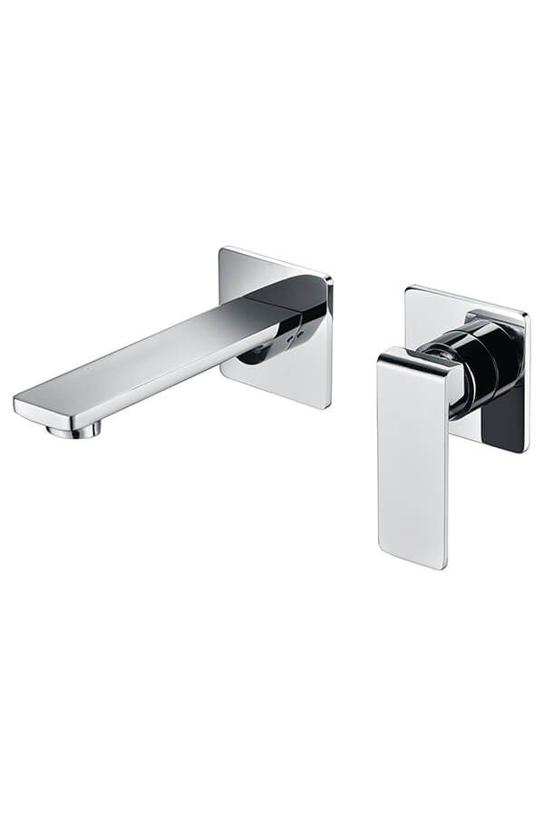 Azulejera Cerámica Cordobesa S.L. grifería monomando para baño y ducha cuadrada serie fiyi