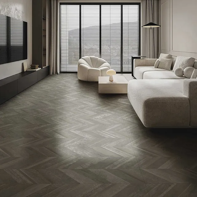 Azulejera Cerámica Cordobesa S.L. Porcelánico serie CHEVRON (APARICI)