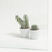 Azulejera Cerámica Cordobesa S.L. mamparas de ducha de hoja fija a medida nordic vidrio texturizado wavy