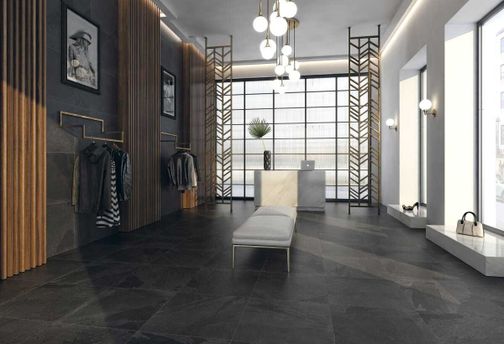 Azulejera Cerámica Cordobesa S.L. porcelánico efecto piedra serie slate