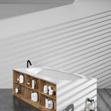 Azulejera Cerámica Cordobesa S.L. bañeras modernas y exentas en solid surface Milano