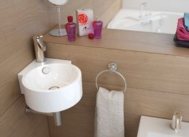 Azulejera Cerámica Cordobesa S.L. lavabo de porcelana suspendido dasha